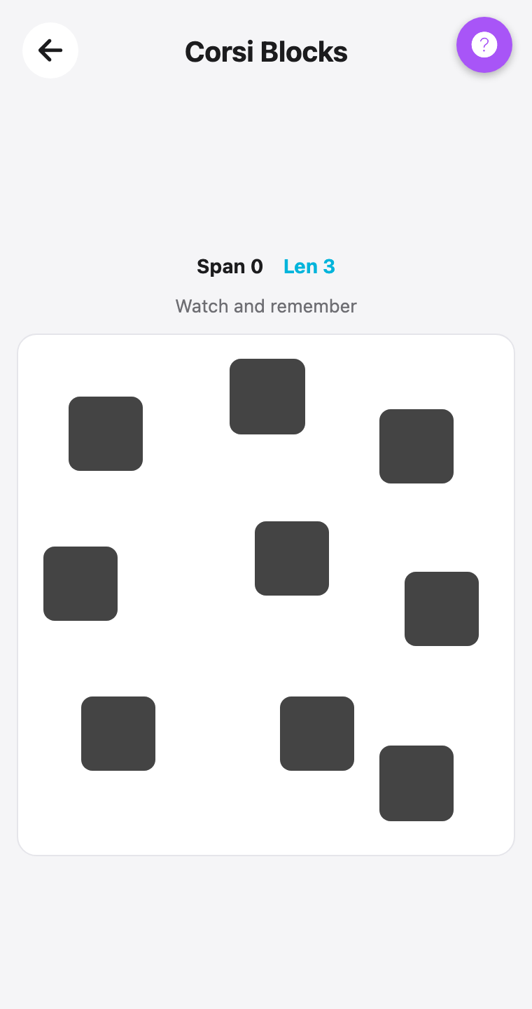 Corsi ब्लॉक्स — screenshot