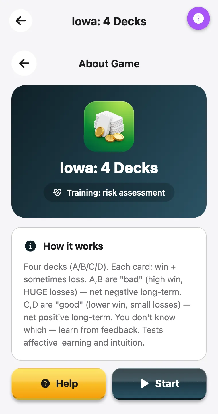 Iowa: 4 Decks — screenshot