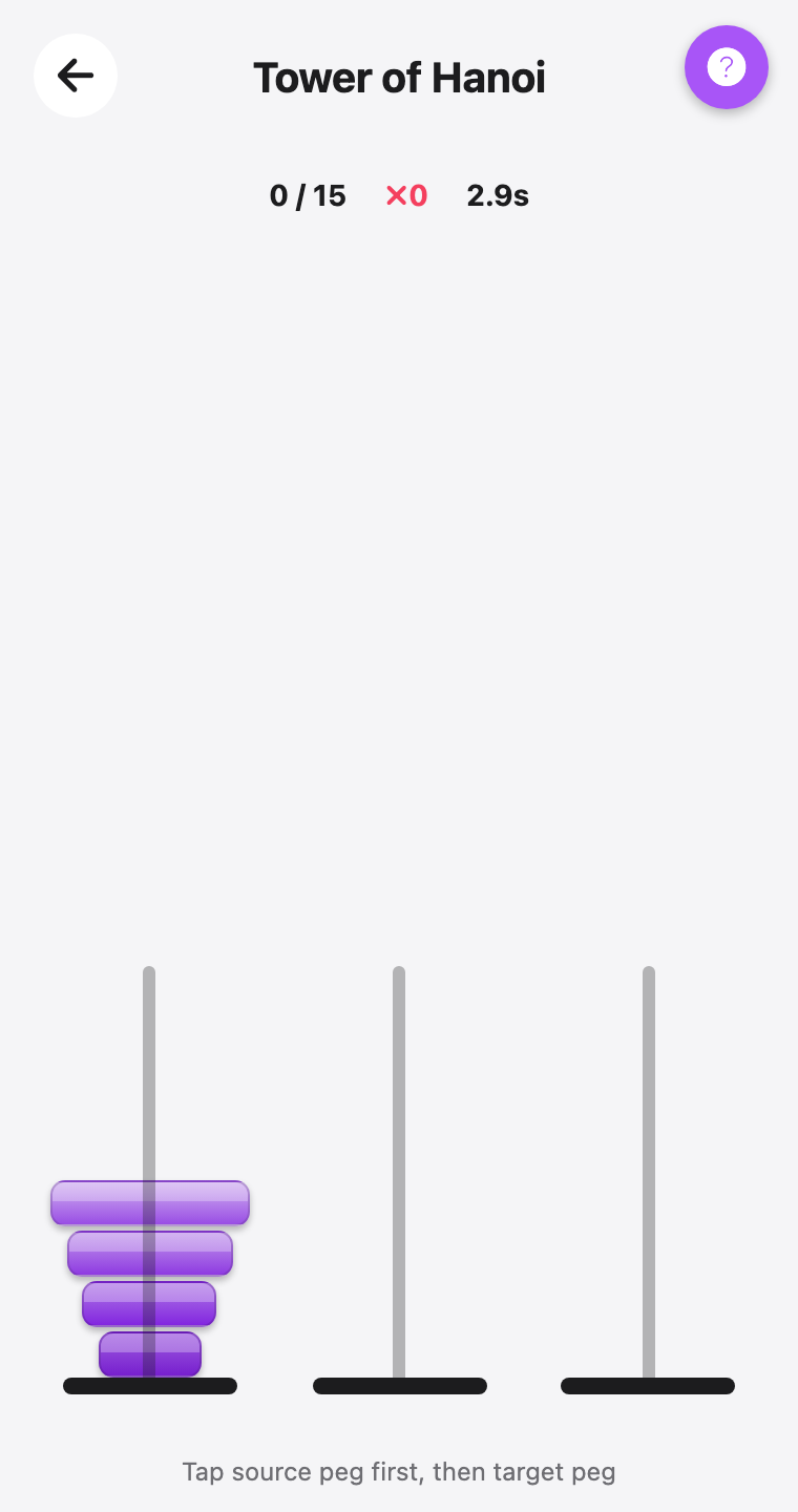 हनोई का टॉवर — screenshot