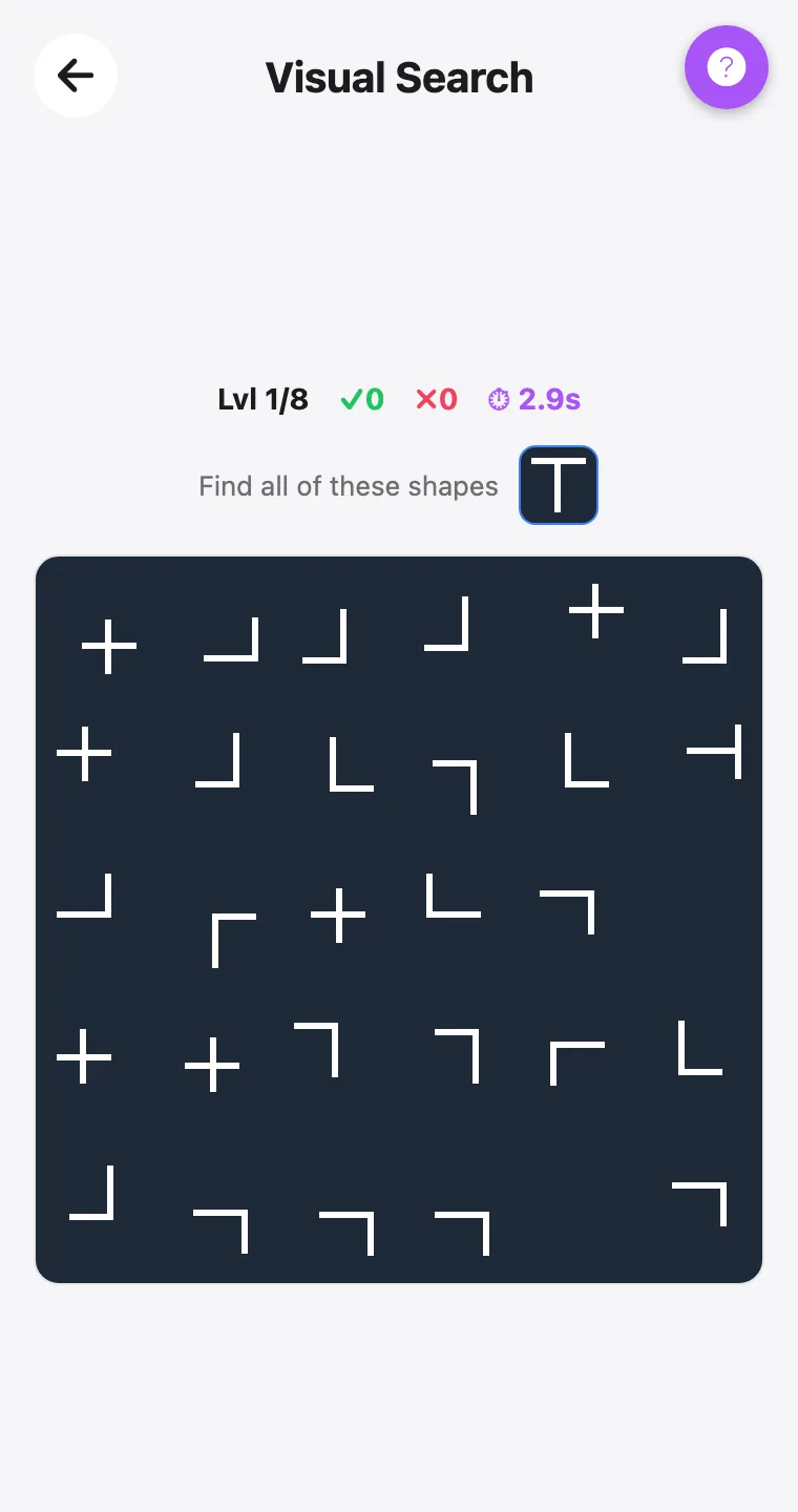 Visual Search — screenshot