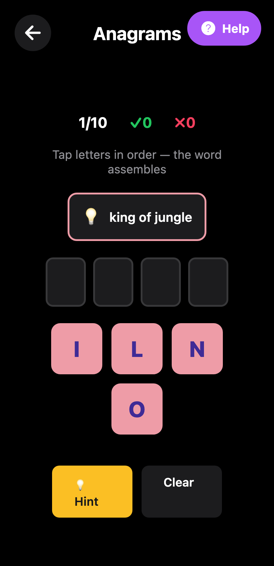 Anagrams